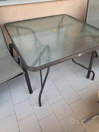 Tavolo interno/esterno mis cm.100x100