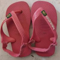 Infradito Havaianas rosa. N 21