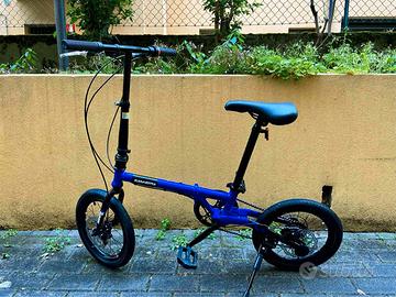 Mini-bici pieghevole da 16 pollici portatile NUOVA
