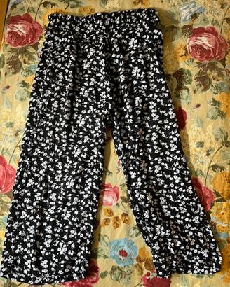 Pantaloni lunghi donna leggeri con elastico