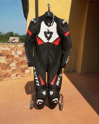 tuta moto 50 rev'it come NUOVA intera in pelle 
