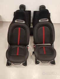 sedili anteriore e posteriori abarth 