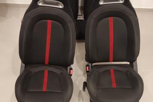 sedili anteriore e posteriori abarth 