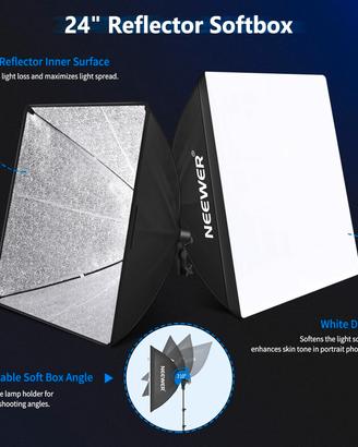 Neewer kit illuminazione 