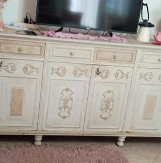 Credenzone Stile ShabbyChic Color Avorio/Tortora