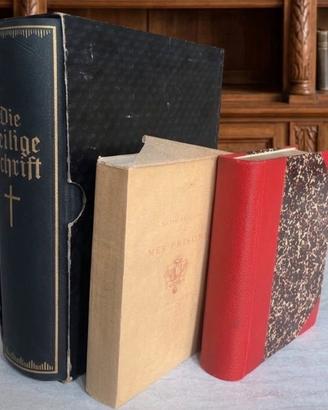 Lotto 3 Libri AntichiTolstoi, Pellico, Bibbia Ted)