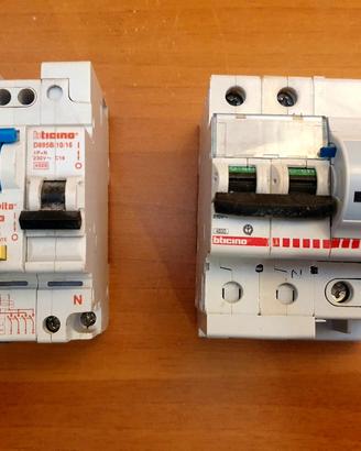 BTicino blocco differenziale salvavita 0/16A + mag