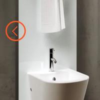 bidet geberit completto di cassetta esterna nuova