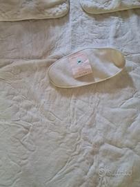 Coperta matrimoniale completa di N°2 copricuscini,