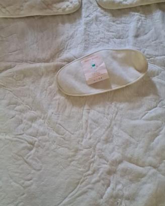 Coperta matrimoniale completa di N°2 copricuscini,