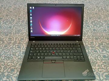 LENOVO T470S i5-6300-,SSD 256g,Ram 8gb,14" FHD