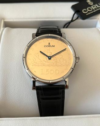 Corum Coin Watch 500 Lire Caravelle