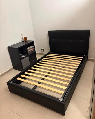 letto contenitore una piazza e mezza