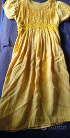 Vestito lungo in lino