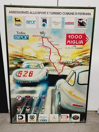 Poster 1000 Miglia del 1996 Ferrara