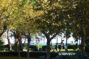 Andora, trilocale con giardino, su parco e mare