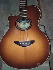 chitarra acustica mancina 