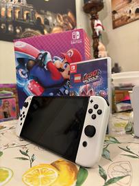 Nintendo switch OLED bianca