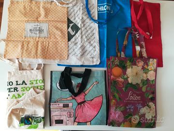 Set 7 borse per la spesa