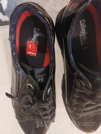 scarpe donna Callaghan nere lucide