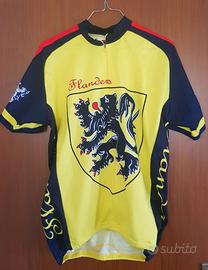 maglia ciclismo Flanders Leone delle Fiandre