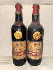 Bottihlie vino barolo contratto 1964
