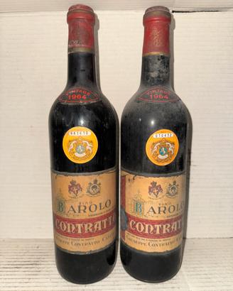 Bottihlie vino barolo contratto 1964