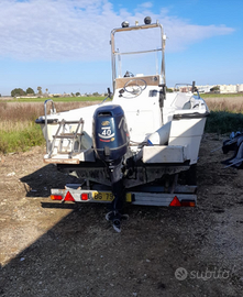 Barca con motore 4t iniezione diretta