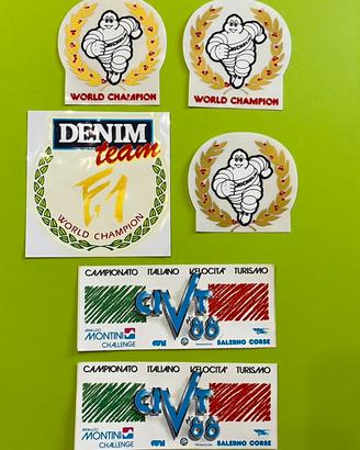 Stickers adesivi vari anni 70-80