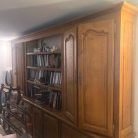 Armadio antico libreria