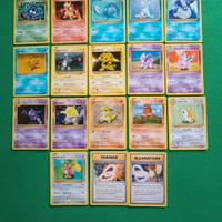 Lotto carte pokemon vintage xy evoluzioni