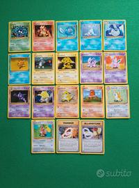 Lotto carte pokemon vintage xy evoluzioni