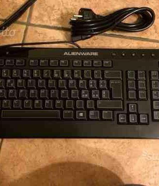 Dell Alienware tastiera multimedia USB QWERTY ITA
