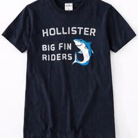 T-shirt Hollister blu - taglia S