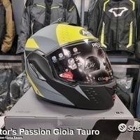 AIROH Casco Modulare REV19 - Leaden - Yellow Matt