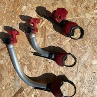 Braccetti porta bici fiamma camper