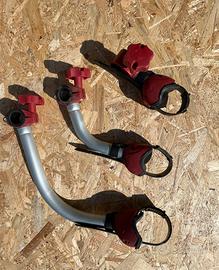Braccetti porta bici fiamma camper