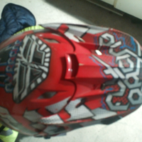 Casco guanti occhiali da moto