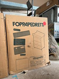 Mobile fasciatoio con vaschetta