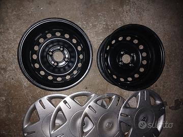 cerchi ferro 14 4 fori renault 