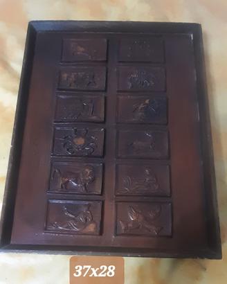 TAVOLETTA DECORATIVA IN LEGNO 