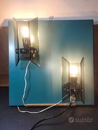 Coppia di applique Veca anni'70 + console 