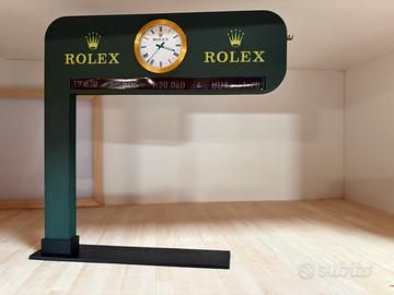 Cartello Diorama piste slot car Rolex