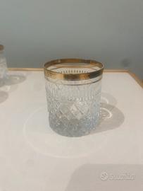 Sei tumbler in cristallo