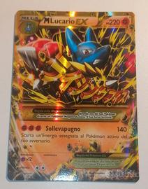 Carta Pokemon MLucario EX 113 Colpi Furiosi ita