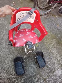 seggiolino bici anteriore 