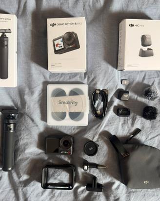 DJI Osmo Action 5 Pro_ DJI Trasm Mic Mini_NDfilter
