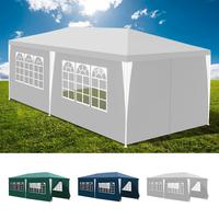 Gazebo per feste  3x6 metri, bianco con pareti