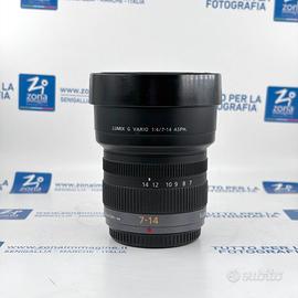 PANASONIC 7-14 mm f4 + GARANZIA USATO