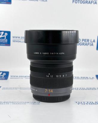 PANASONIC 7-14 mm f4 + GARANZIA USATO